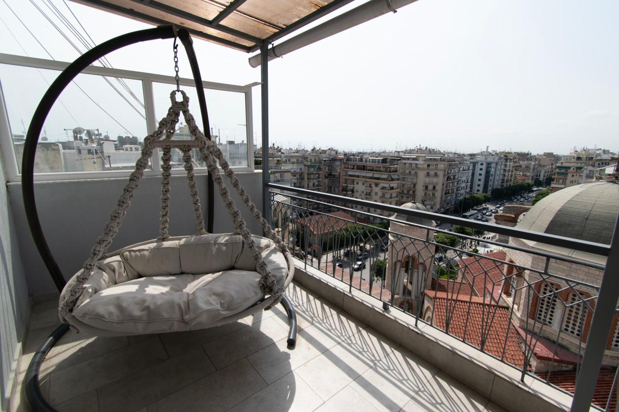 Arch View Apartment Thessaloníki Eksteriør bilde